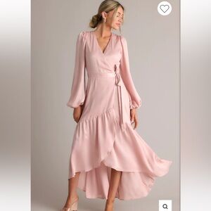 Large Dusty Pink Maxi dress by Red Dress boutique New with tags “You Enchant Me”